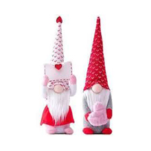 2 Sets Christmas Gnomes Plush Decorations Couples Scandinavian Tomte Doll Stuffed Dwarf Elf Ornaments Cute Christmas Gnomes Indoor Home Decor Party Valentines Day Sharing Gifts for Adult Kids