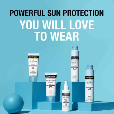 Neutrogena Ultra Sheer Sunscreen 