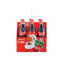 Collections Etc 6-Pack Classic Christmas Tree Ornaments