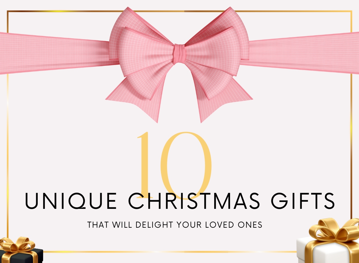 10 Unique Christmas Gifts That Will Delight Your Loved Ones